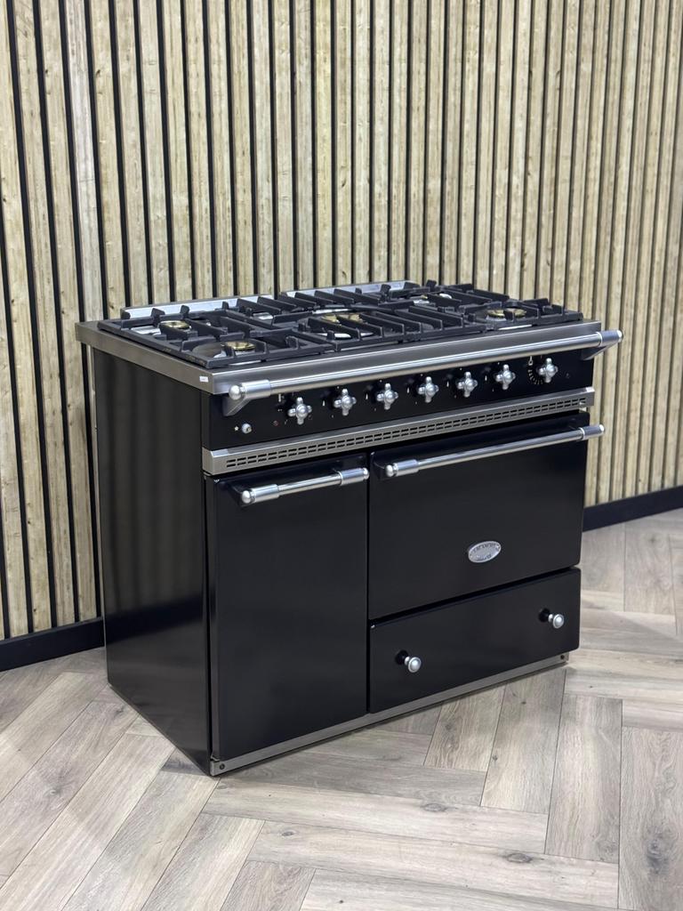 Luxe Lacanche Fornuis zwart TOPSTAAT + GASOVEN, Elektronische apparatuur, Fornuizen, Ophalen of Verzenden