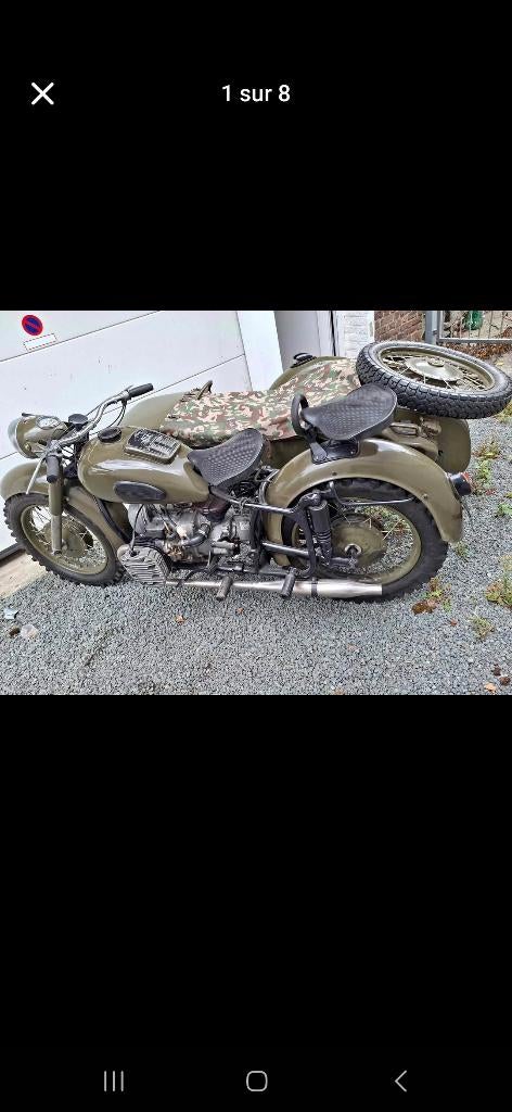 Side-car dnepr k750 ww2, Motos, Motos | Side-cars, Permis Moto A1 minimum, 2 cylindres, Neuf, 650 cm³