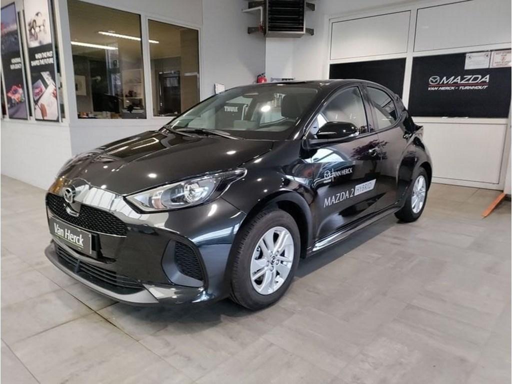 Mazda E 1.5 Hybrid VVT-i Centre-Line CVT, Auto's, Automaat, Adaptive Cruise Control, Zwart, Bedrijf