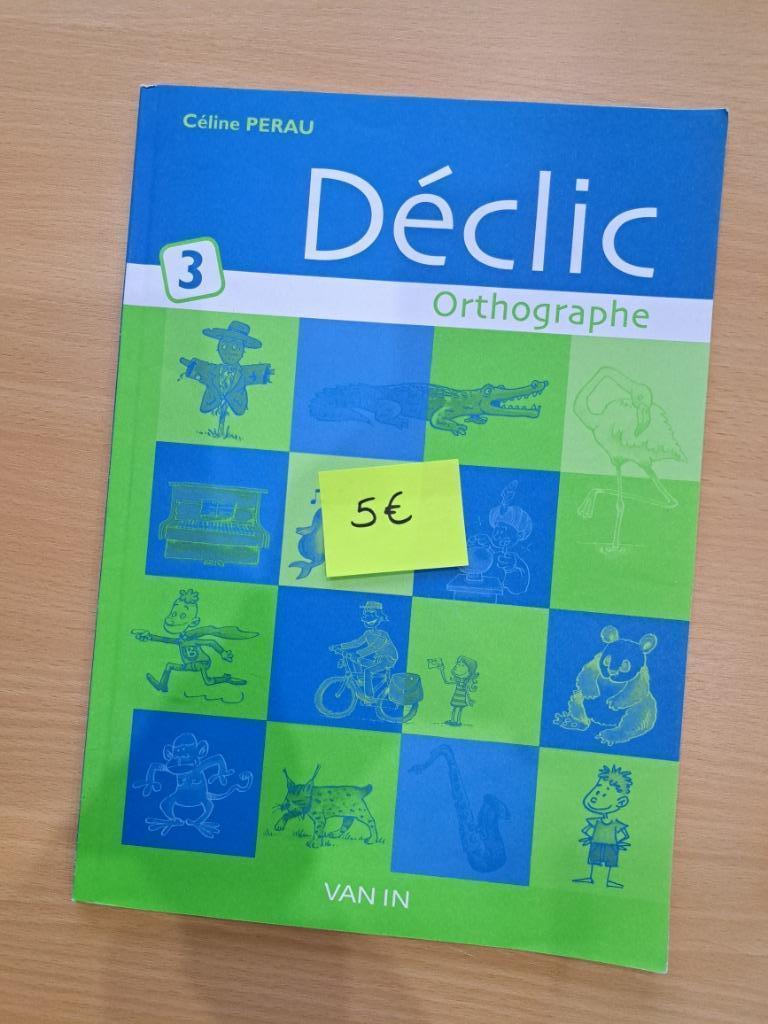 Déclic Orthographe 3 - Manuel scolaire Français, Van in, Primaire, Français, Comme neuf