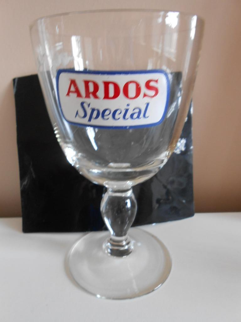 Bierglas Ardos Special Brij Vandenbussche uit Ardooie, Ophalen of Verzenden
