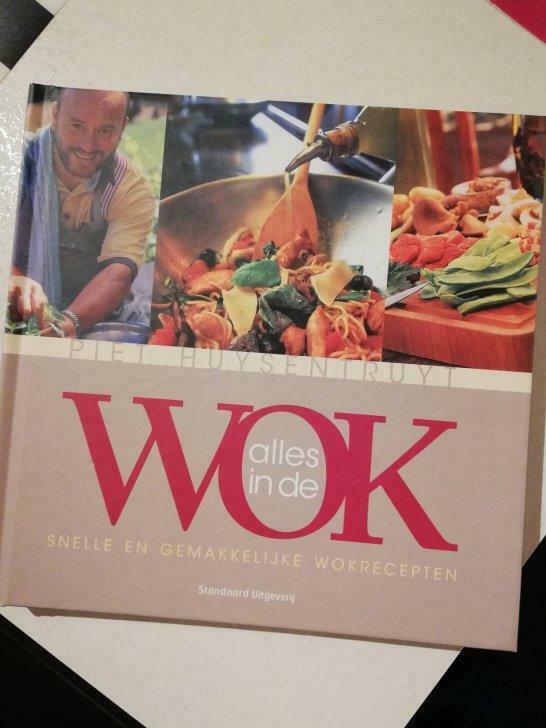kookboek 'alles inde wok' Piet Huysentruyt, Enlèvement ou Envoi, Neuf