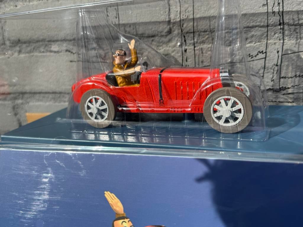 Voiture de course Tintin 1:24, Enlèvement ou Envoi, Tintin, Comme neuf