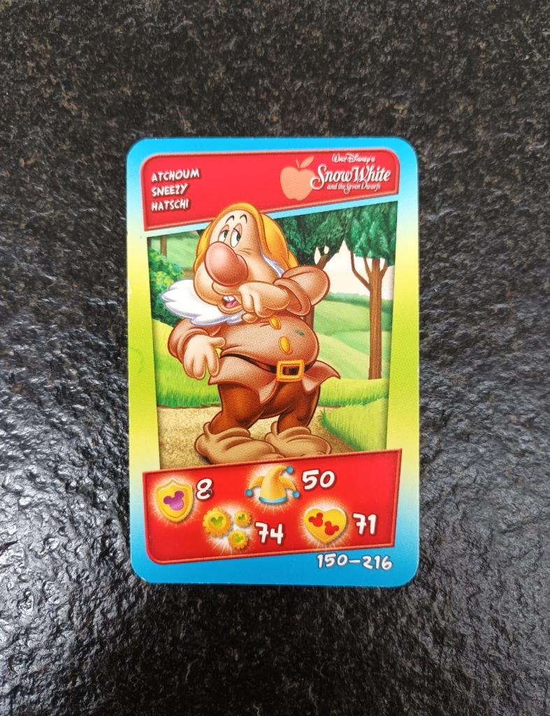 Kaart Disney - Sneeuwwitje en de zeven dwergen, Verzamelen, Verzenden