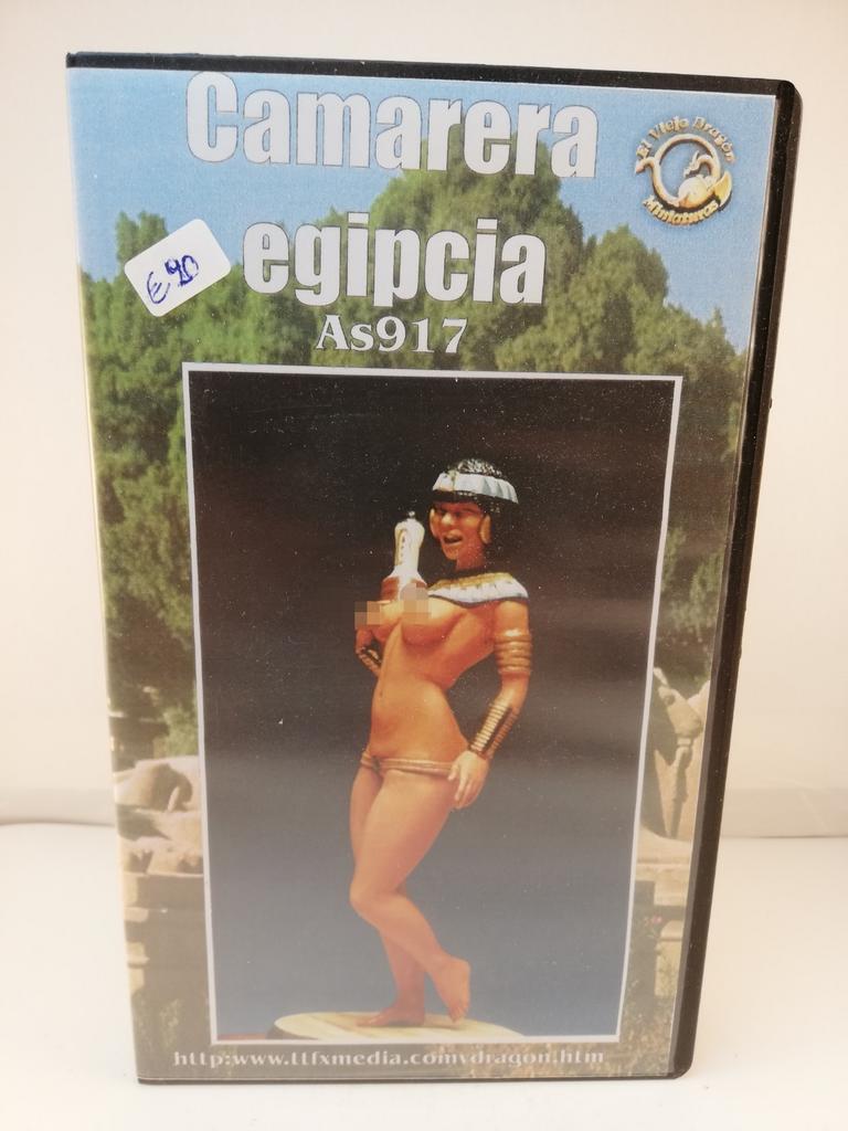 Egyptian beauty (el Viejo Dragon), Hobby en Vrije tijd, Ophalen of Verzenden, Zo goed als nieuw, Groter dan 1:35, Figuur of Figuren