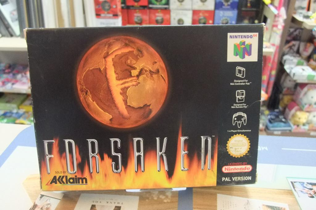 forsaken n64, Consoles de jeu & Jeux vidéo, Jeux | Nintendo 64, Nintendo, Shooter, Enlèvement ou Envoi, À partir de 16 ans
