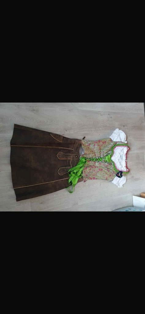 tiroler jurk oktober feeste, Ophalen of Verzenden, Zo goed als nieuw, Maat 36 (S)