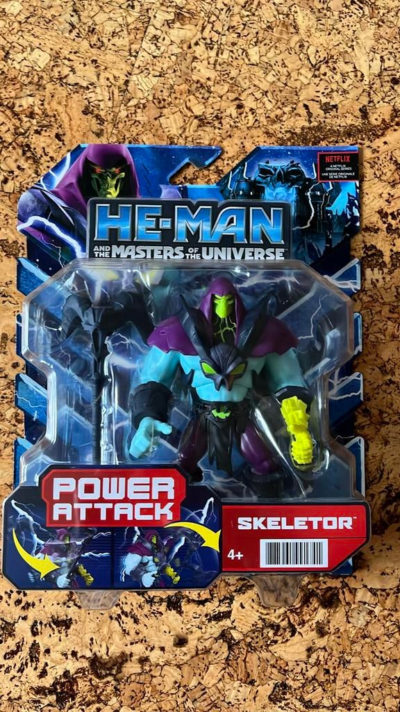 He-Man Power attack - Skeletor, Kinderen en Baby's, Speelgoed | Actiefiguren, Ophalen, Nieuw