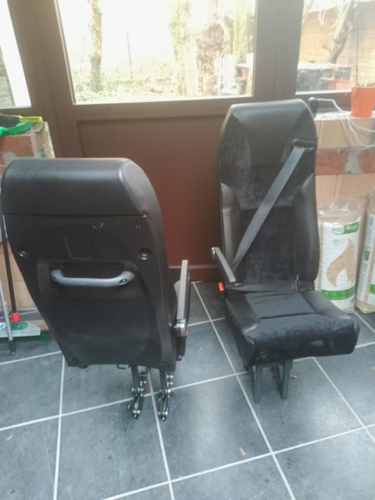 2 Nmi zetels voor airline rail,smartfloor, Auto-onderdelen, Ophalen, Gebruikt