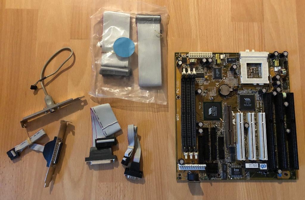 Moederbord6 Chaintech 5AGM2 (Socket7) BabyAT, Ophalen, Gebruikt, Overige soorten, Overige typen