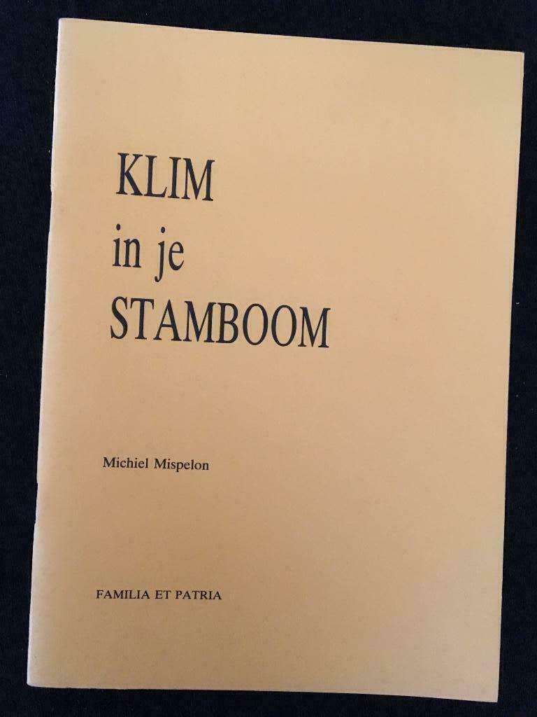 Klim in je stamboom - Michiel Mispelon, Boeken, Verzenden
