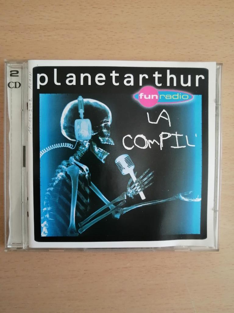 2 CD Planetarthur : La Compil’ (Fun Radio), Ophalen of Verzenden