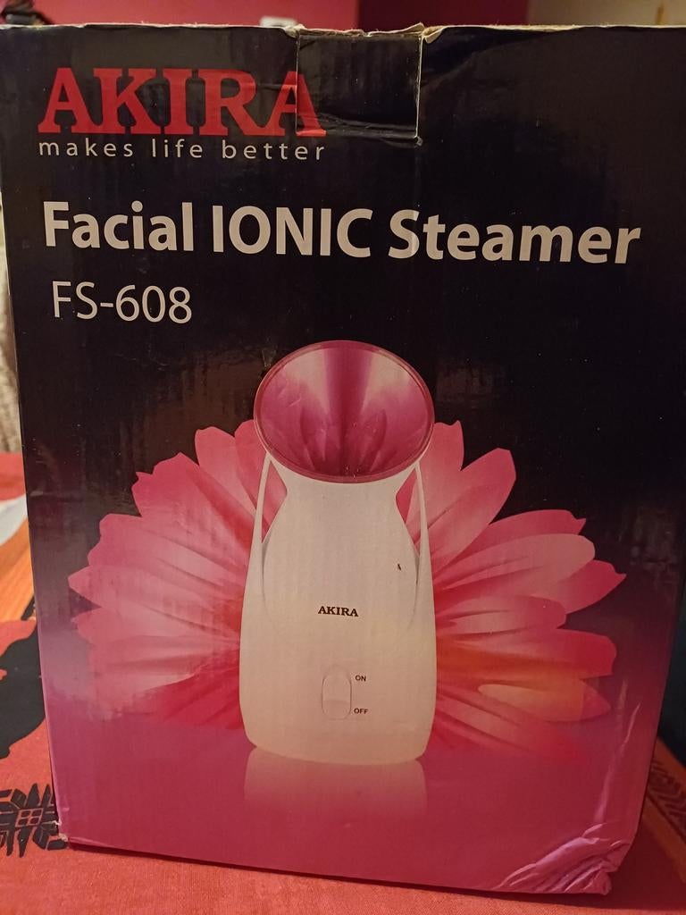 Akira Facial IONIC Steamer, Ophalen of Verzenden, Zo goed als nieuw, Stoomreiniger