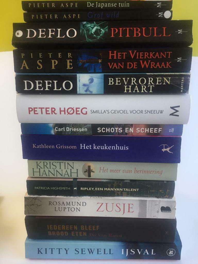 Verschillende romans, verschillende genres, uit te kiezen, Ophalen of Verzenden, Zo goed als nieuw