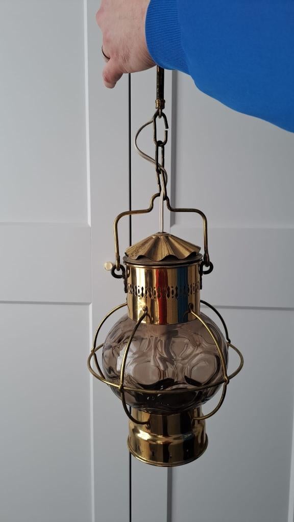 Scheepslamp, Ophalen