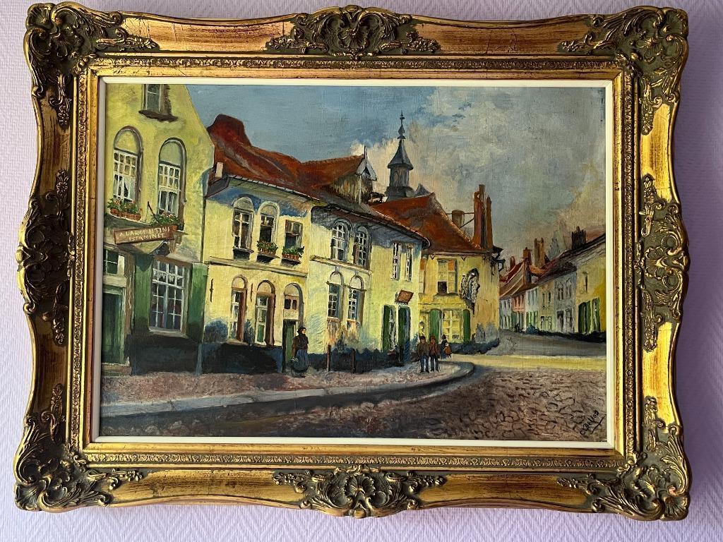 Schilderij C. De Vos, Ophalen