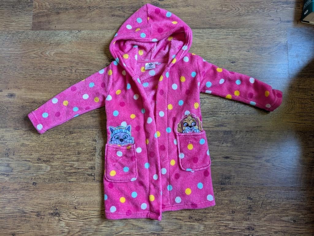 Badjas Paw Patrol Roze (5 jaar - 110/116), Enlèvement, Comme neuf
