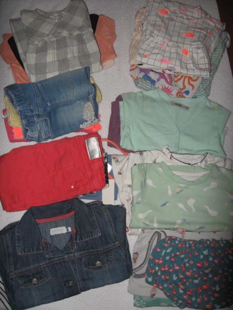 pakket 1 meisjeskleding zomer maat 86, Kinderen en Baby's, Babykleding | Maat 86, Ophalen, Gebruikt, Meisje