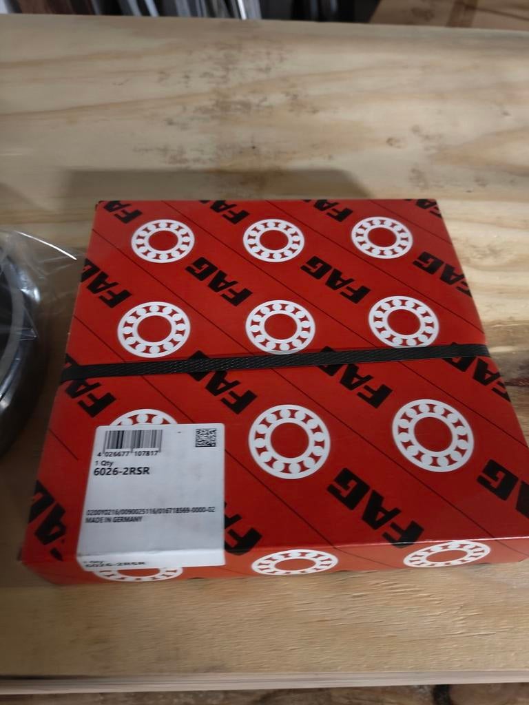 Groefkogellager FAG 6026-2RSR Nieuw, Ophalen