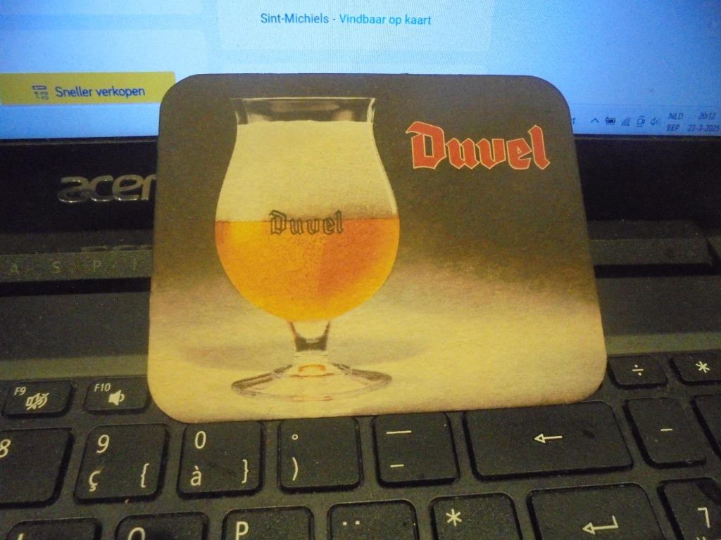 Duvel, Ophalen of Verzenden, Zo goed als nieuw, Viltje(s), Duvel