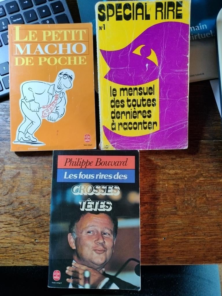 Lot livres humour, Enlèvement ou Envoi, Utilisé