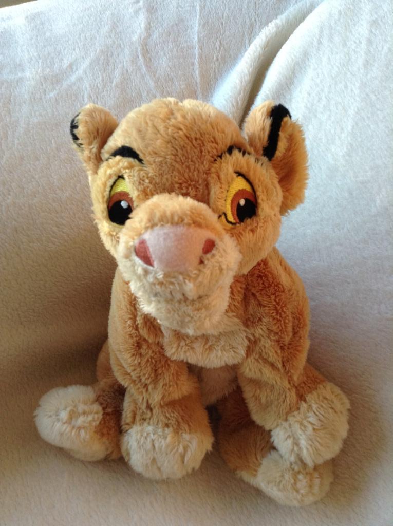 Knuffel Simba van Disney, Ophalen of Verzenden, Gebruikt, Overige typen