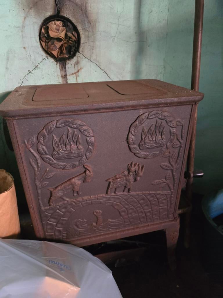Dovre 300CB gietijzeren houtkachel, Huis en Inrichting, Kachels, Ophalen, Hout, Houtkachel