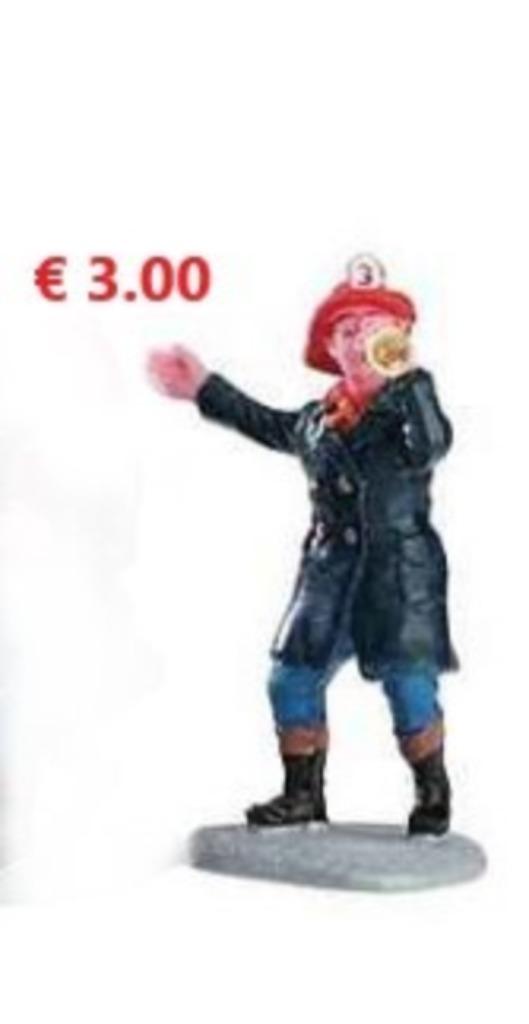 X-mas village figurines (Lemax) pt3  (AANGEPAST), Divers, Noël, Utilisé, Enlèvement ou Envoi