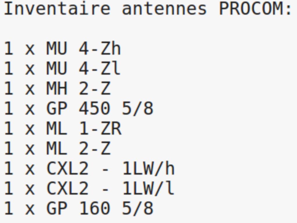 Antennes professionnelles neuves VHF-UHF PROCOM DENMARK, Télécoms, Émetteurs & Récepteurs, Enlèvement, Neuf, Émetteur et Récepteur