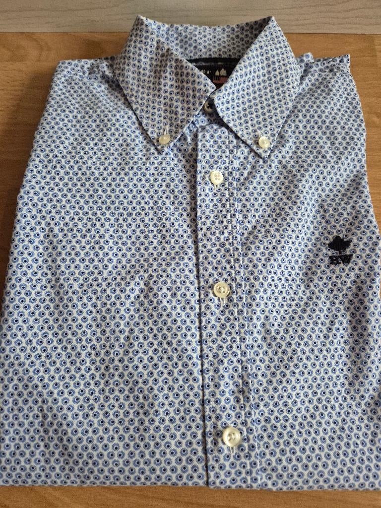 Hemd 12 jaar River Woods Nieuwstaat, Kinderen en Baby's, Kinderkleding | Maat 152, Overhemd of Blouse, Ophalen of Verzenden, Zo goed als nieuw