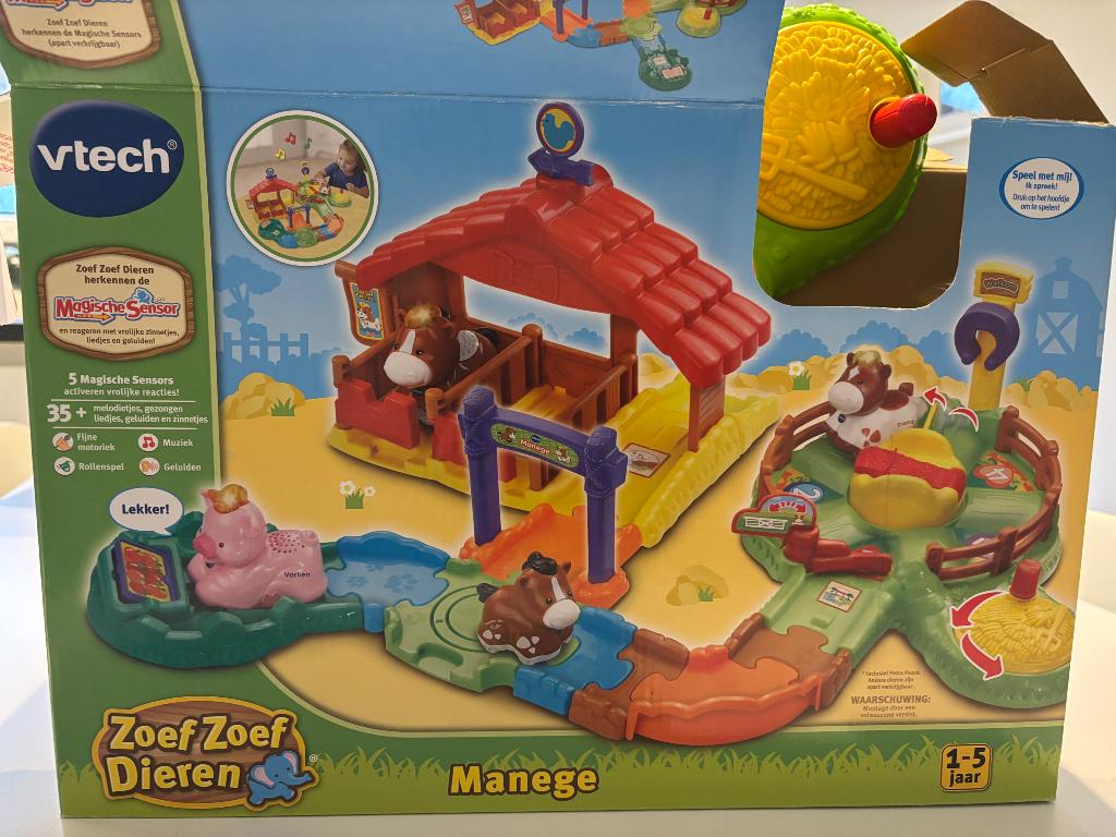 Vtech Zoef Zoef Dieren Manege, Enlèvement, Comme neuf, 6 mois à 2 ans