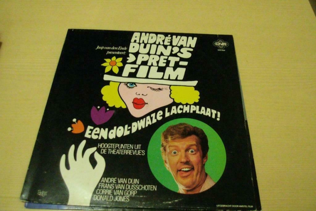 andre van duin's pret film  lp, Cd's en Dvd's, Vinyl | Nederlandstalig, Ophalen of Verzenden, 12 inch