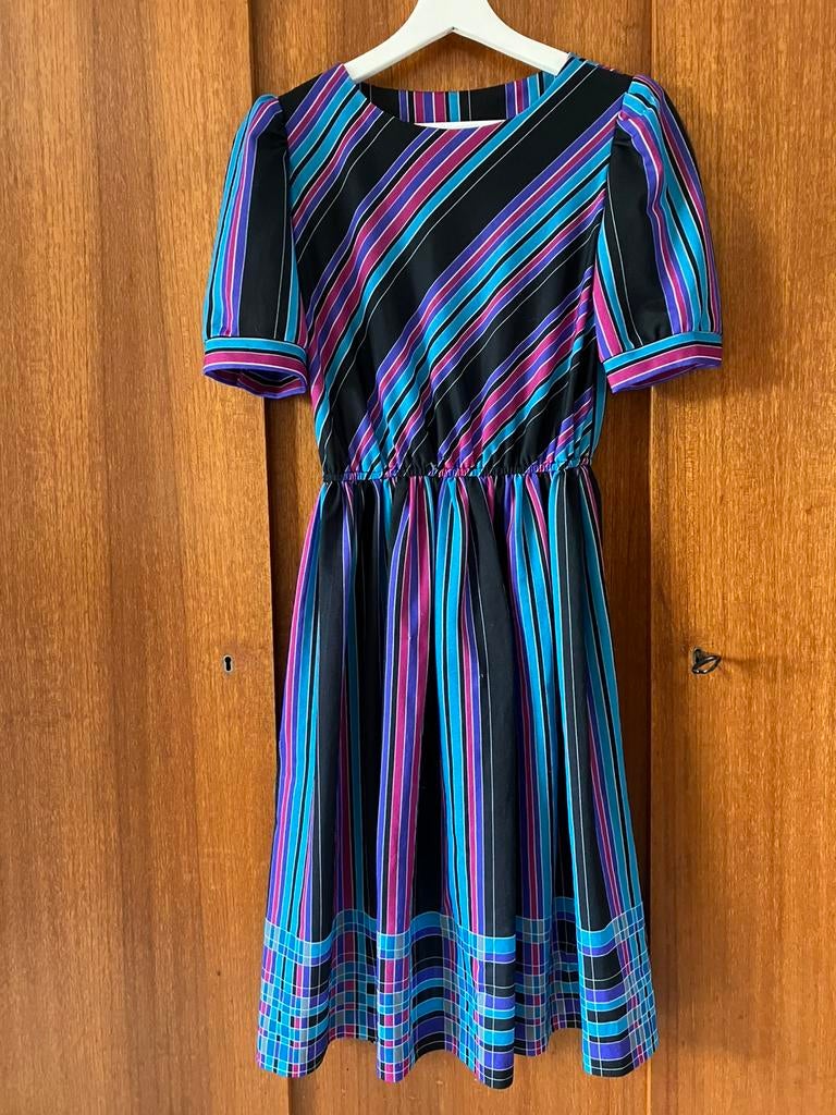 Retro Jurk Sally Petite maat Medium, Enlèvement
