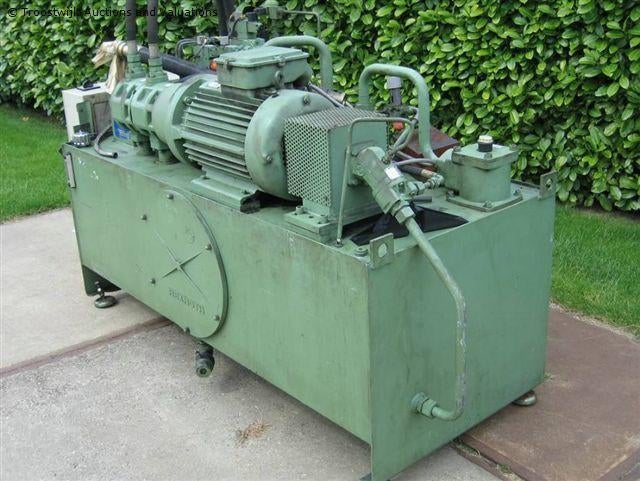 Hydraulisch Aggregaat met 3 pompen 18,5 kw. 800 l. tank, Ophalen of Verzenden, Gebruikt