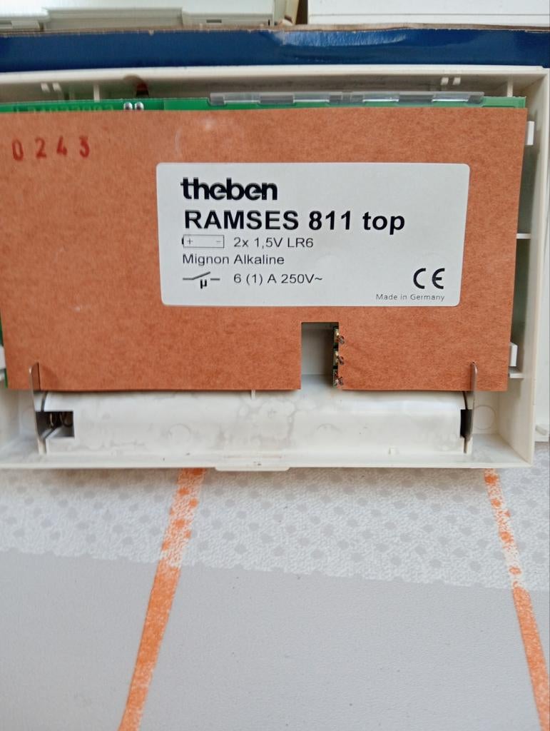 Thermostat horloge pour chauffage teben Ramses 811 top