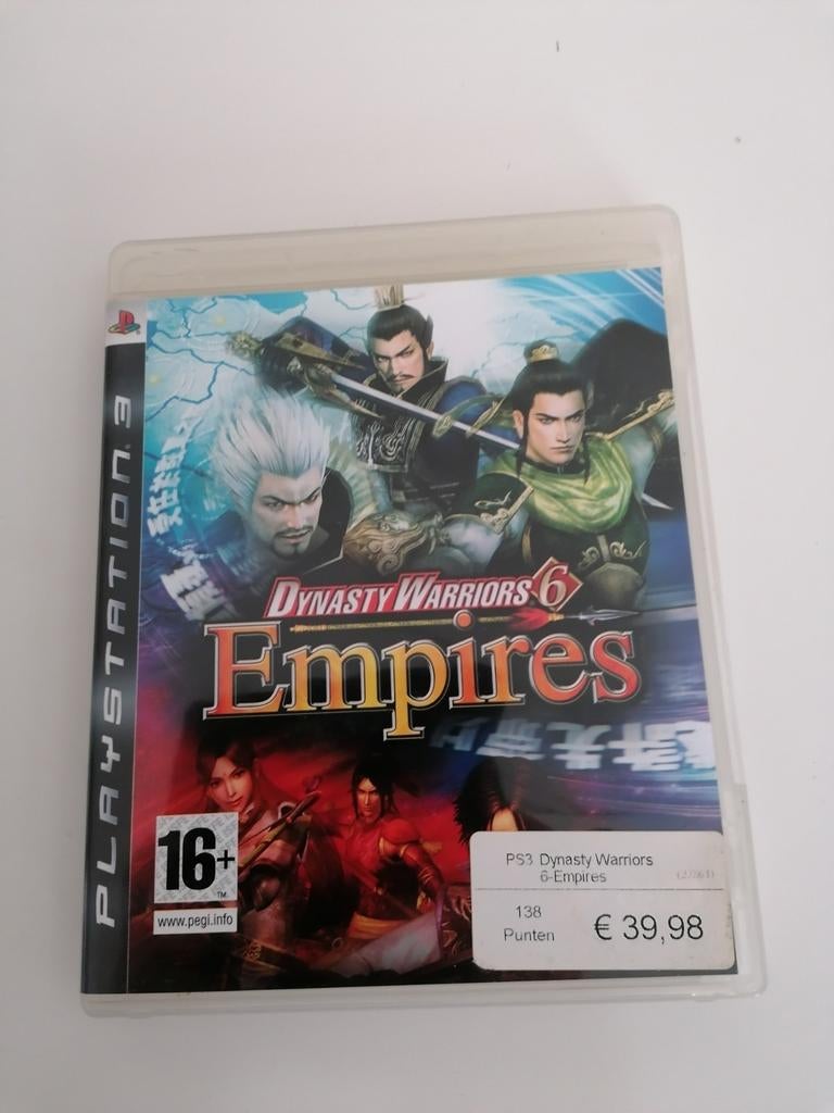 PS3 Wet & Dynasty warriors 6 empires, Ophalen of Verzenden, Zo goed als nieuw