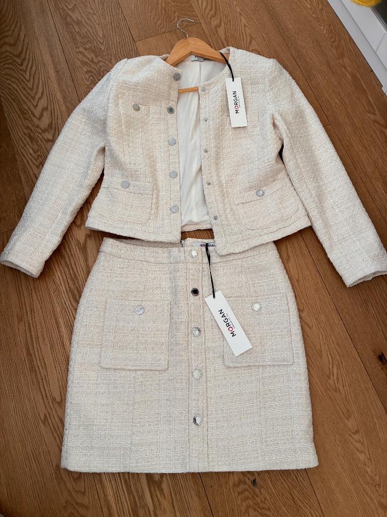 Deux piece Morgan, Kleding | Dames, Maat 38/40 (M), Beige, Nieuw, Morgan