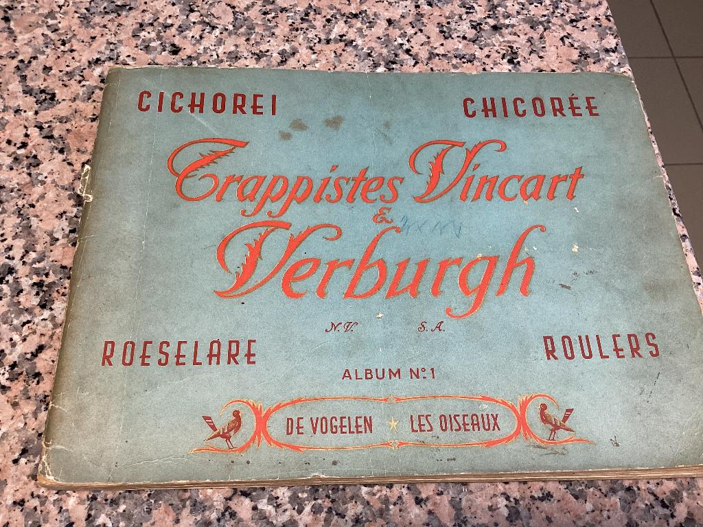 Prentjesalbum Chicorei TRAPPISTES VINCART VERBURGH, Verzamelen, Ophalen of Verzenden, Gebruikt