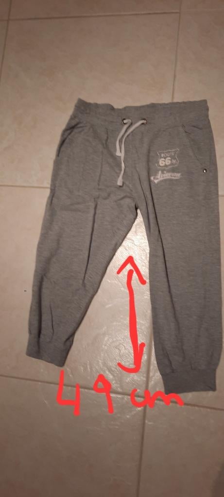 3/4sportbroekje, Kleding | Dames, Ophalen of Verzenden, Fitness of Aerobics, Maat 36 (S), Grijs