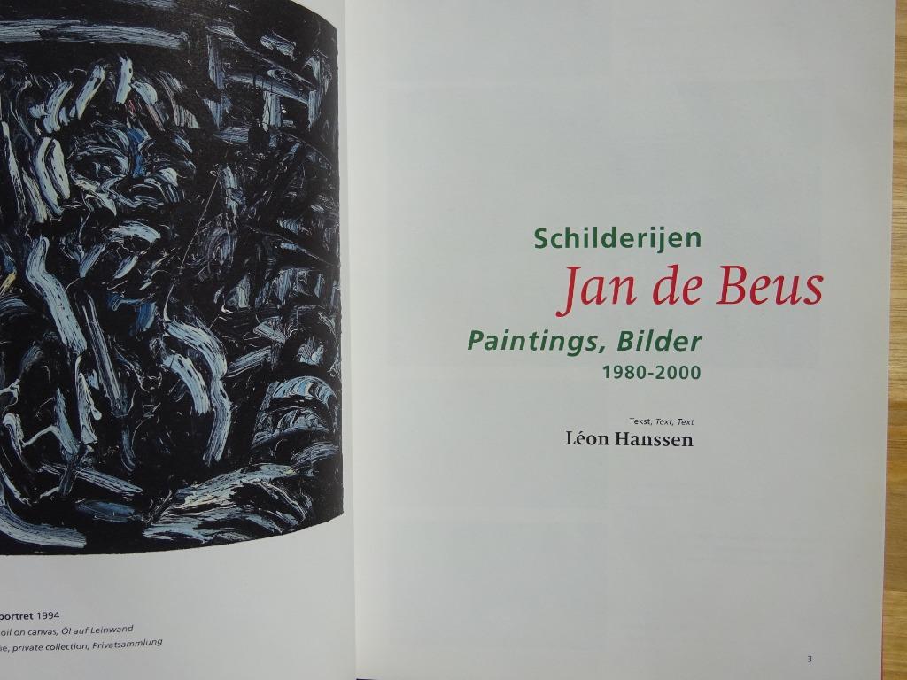 Jan de Beus, Schilderijen 1980-2000 monografie 2000, Boeken, Ophalen of Verzenden, Zo goed als nieuw, Schilder- en Tekenkunst
