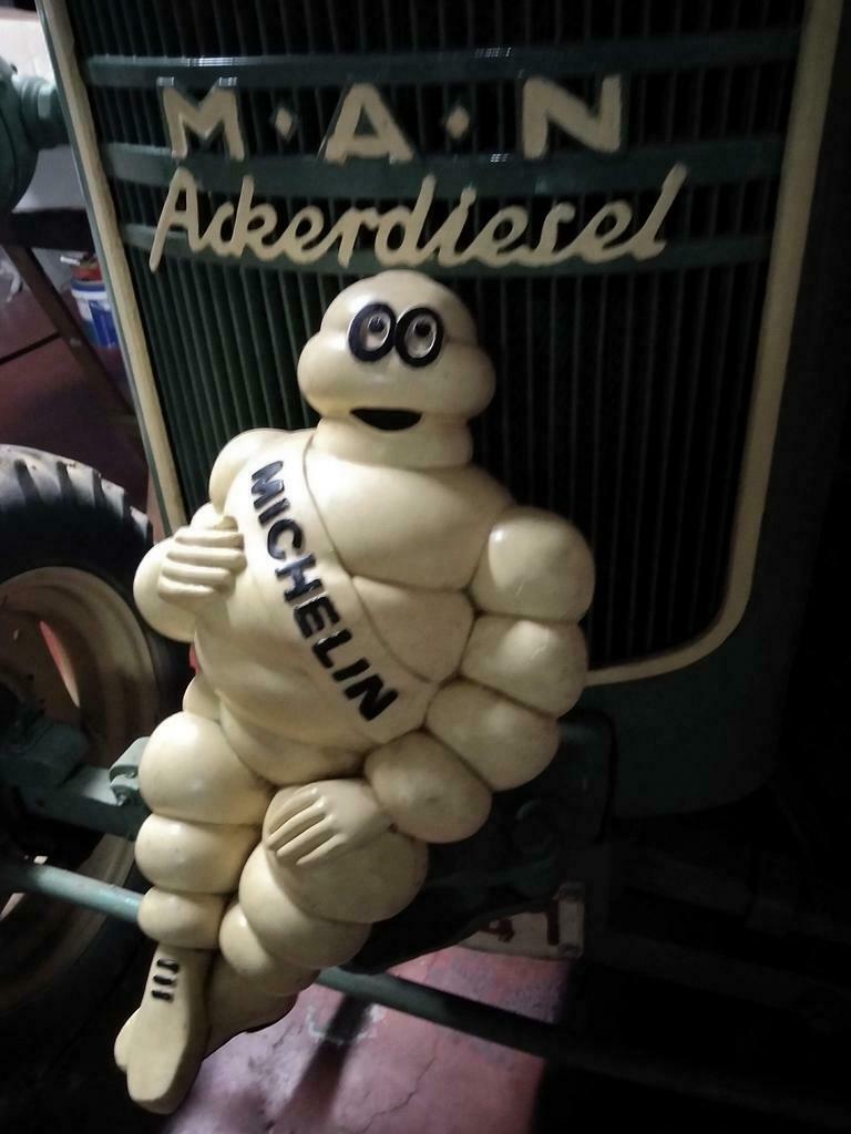 Originele BIBENDUM  anno 1957  Made in France., Verzamelen, Merken en Reclamevoorwerpen, Ophalen, Gebruikt