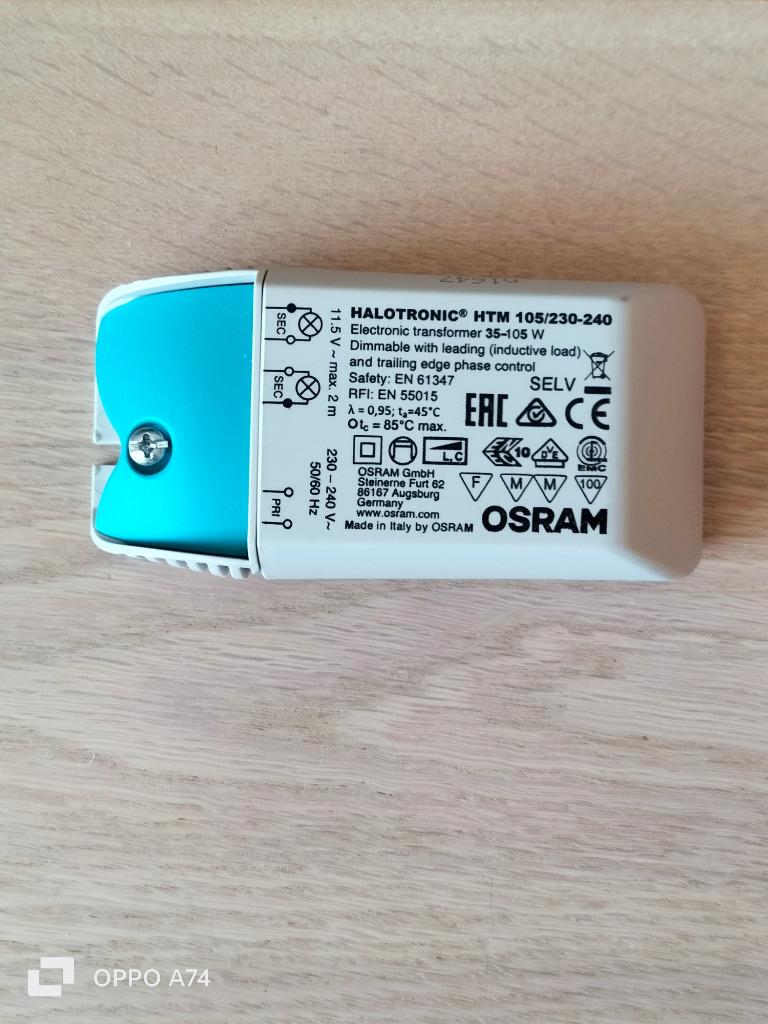 Transfos dimmables & non dimmables 10-60W/20-75W/35-105W, Enlèvement ou Envoi, Utilisé, Autres types