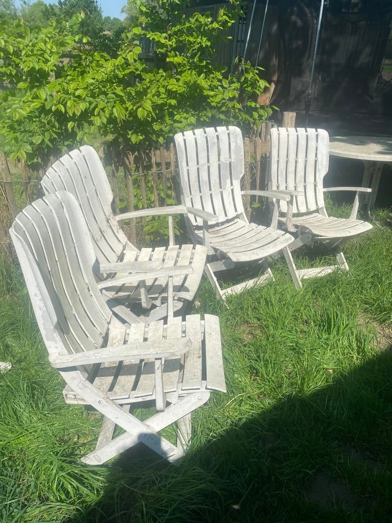 Vintage tuinstoelen, Enlèvement, Comme neuf