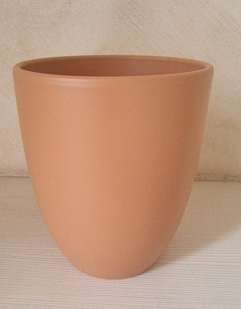 Cache-pot terracotta, Rond, Binnen, Zo goed als nieuw, Terracotta