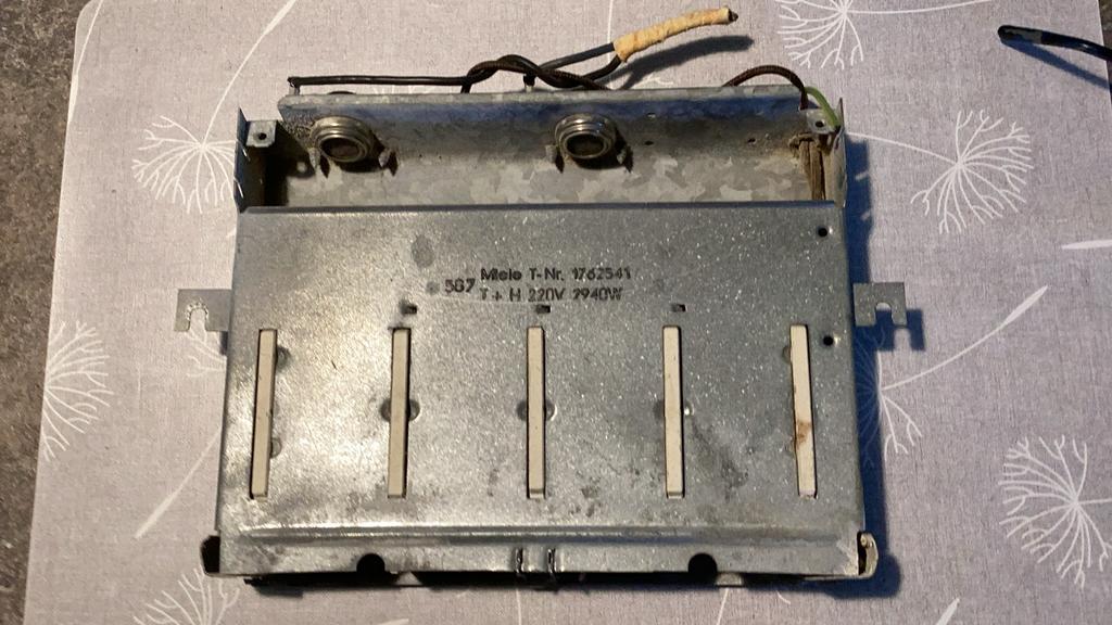 Verwarmingselement Miele droogkast Mnr 1762541, Ophalen of Verzenden, Gebruikt
