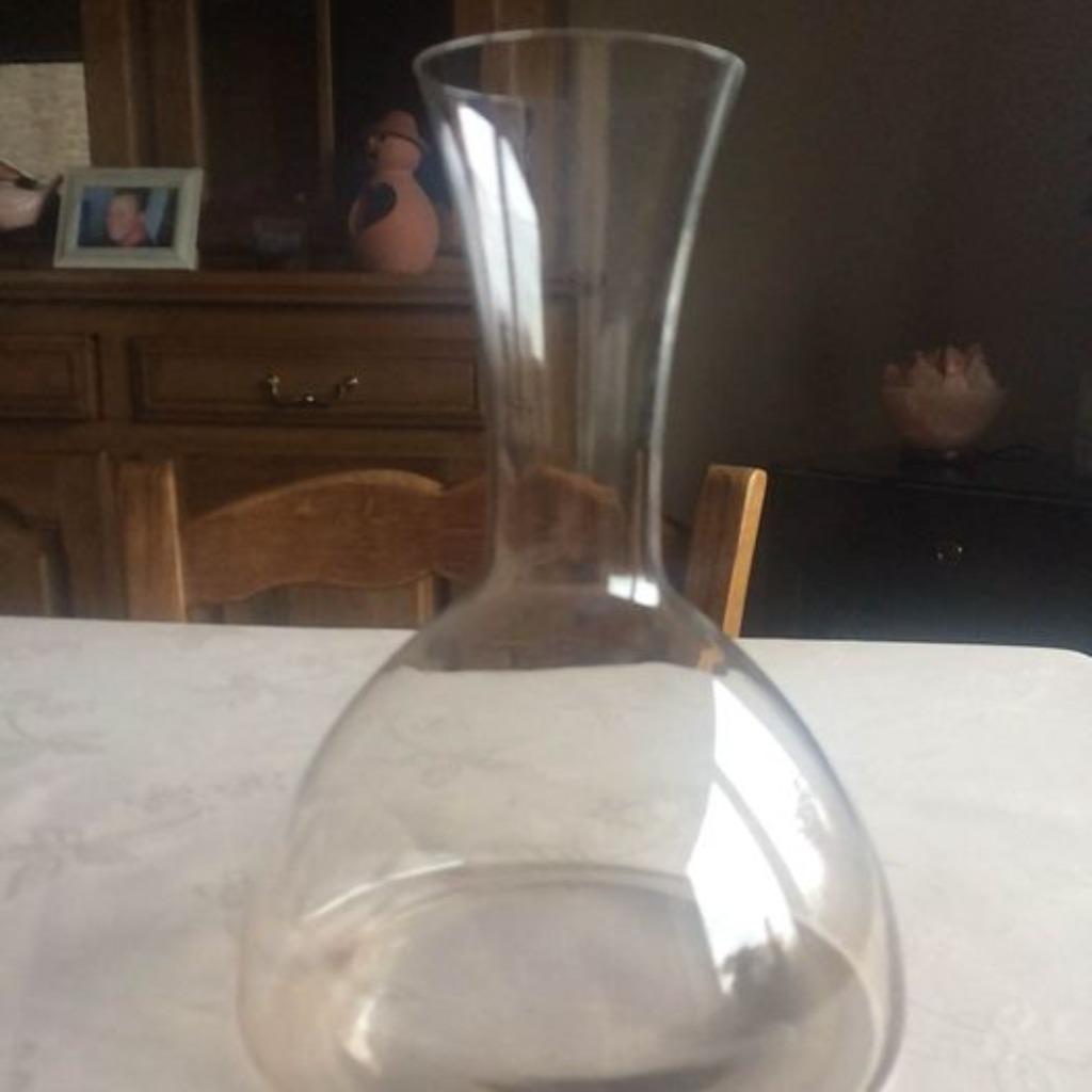 vin, carafes pour faire décanter., Enlèvement
