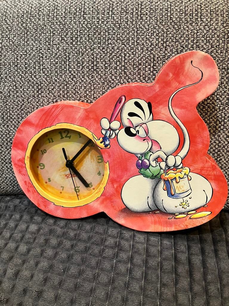Horloge murale Diddl Diddl Paints, Collections, Enlèvement ou Envoi, Diddl, Comme neuf