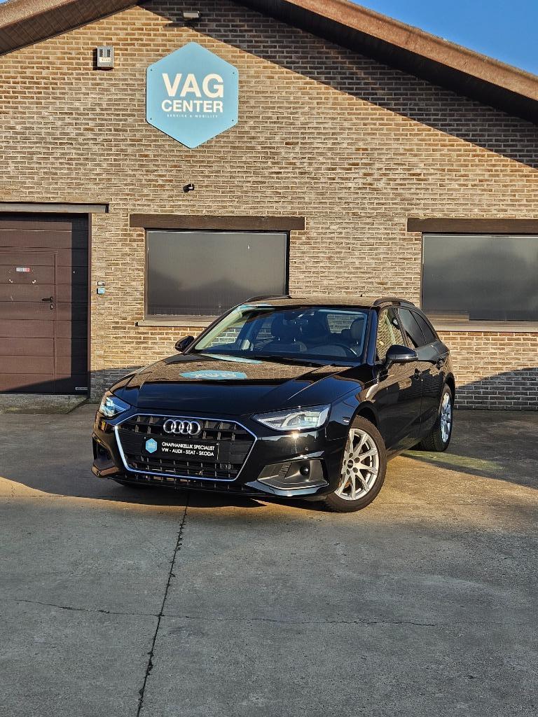 Audi A4 Avant - BTW wagen - 2.0 benzine - 150 PK - Automaat, Autos, Audi, Entreprise, A4, Noir, 5 portes