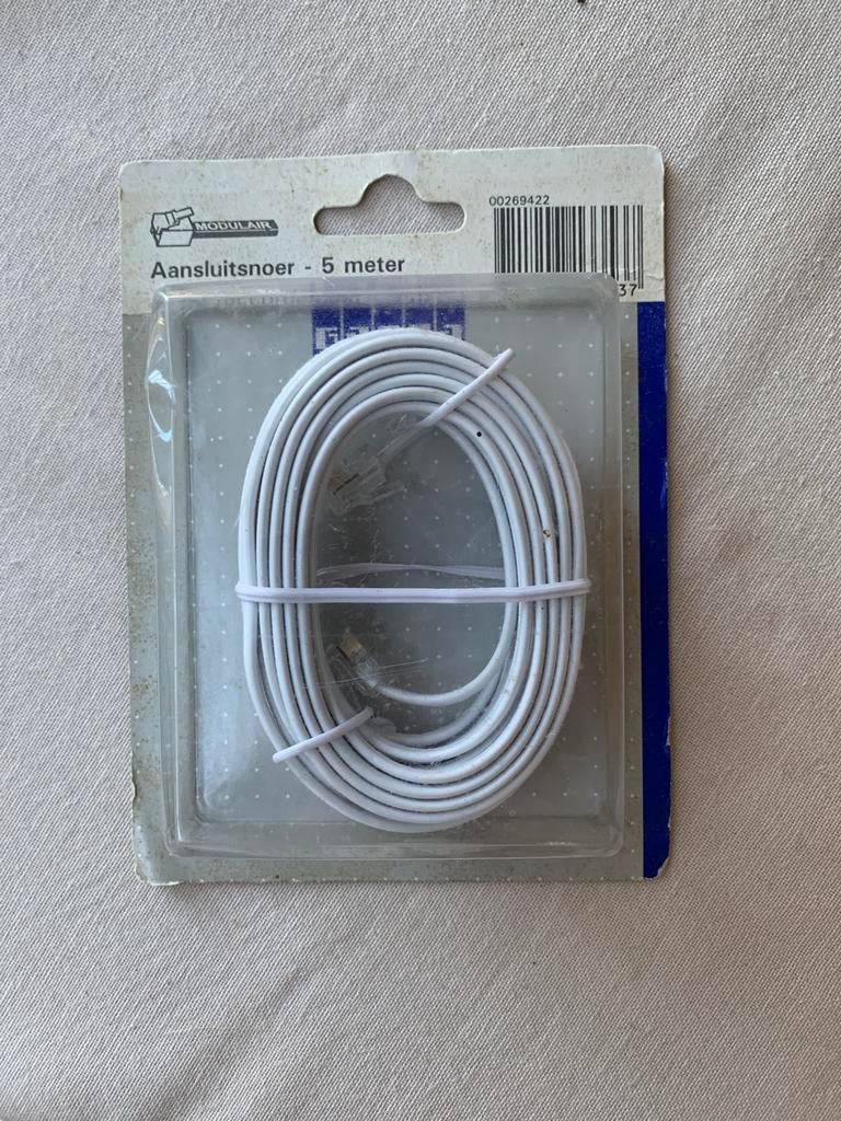 câble de connexion téléphonique, Enlèvement
