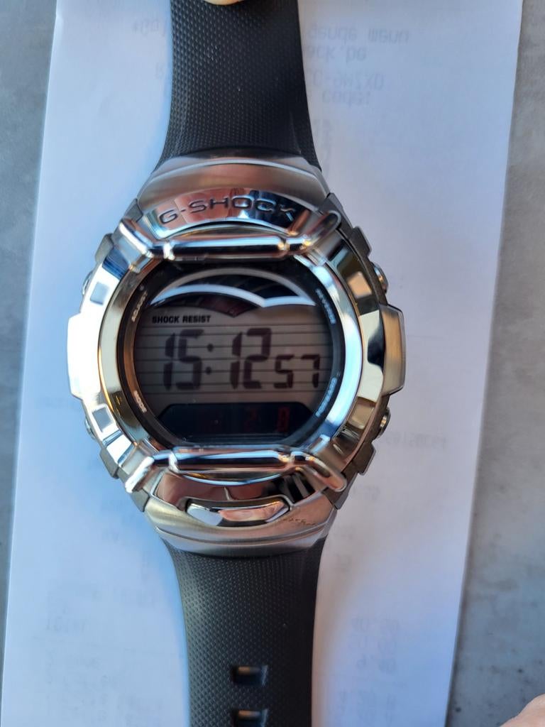 Heren uurwerk Casio G-shock, Polshorloge, Ophalen of Verzenden, Zo goed als nieuw, Staal